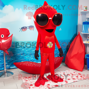 Mascottekarakter van een...