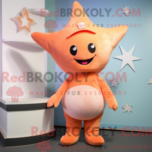 Mascot character of a Peach...