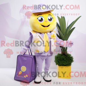 Mascot karakter van een...