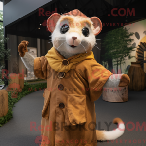 Maskot-karakter av en...