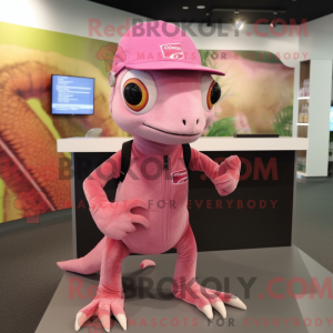 Personagem de máscara de um...