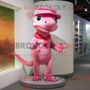 Mascot karakter van een...