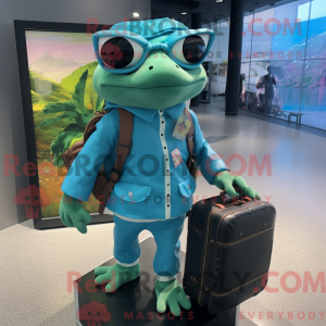 Mascot karakter van een...