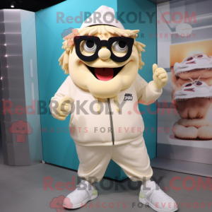 Mascot character of a Cream...