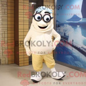 Mascot character of a Cream...