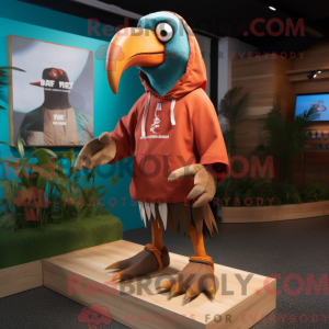 Mascot karakter van een...