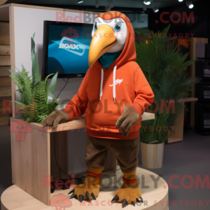 Maskot-karakter af en...