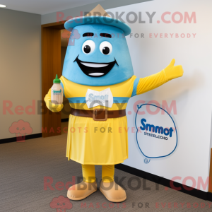 Mascot karakter van een...