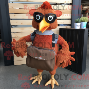 Mascot karakter van een...