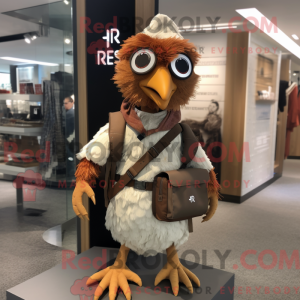 Maskottchenfigur eines Rust...