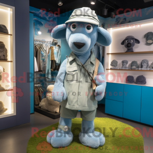 Mascot karakter van een...
