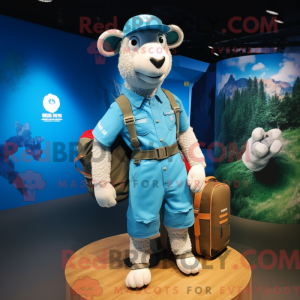 Mascot karakter van een...