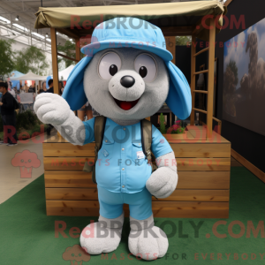 Mascot karakter van een...