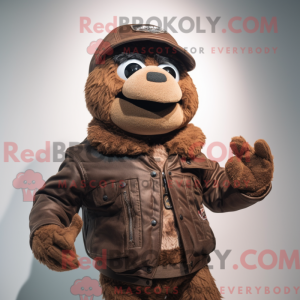 Mascot karakter van een...