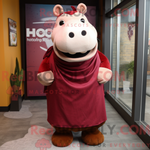 Mascot karakter van een...