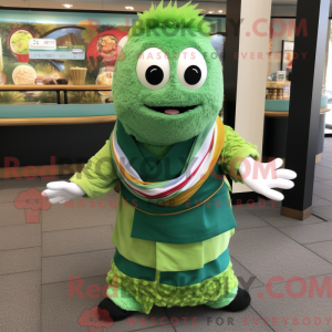 Mascottekarakter van een...