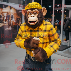 Personnage mascotte d un...