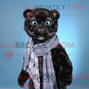Mascot character of a Black...