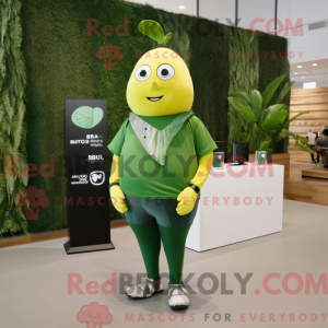 Mascottekarakter van een...