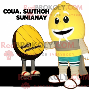 Personnage mascotte d une...