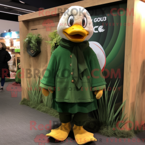 Mascot karakter van een...