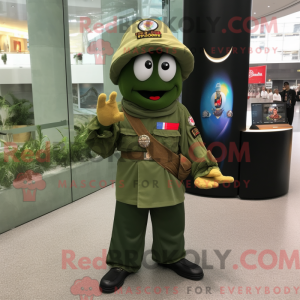Mascottekarakter van een...
