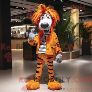 Mascot character of a...
