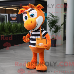 Mascot karakter van een...