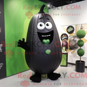 Mascot character of a Black...