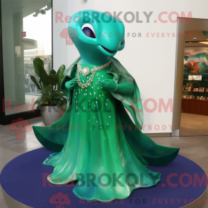 Mascot karakter van een...