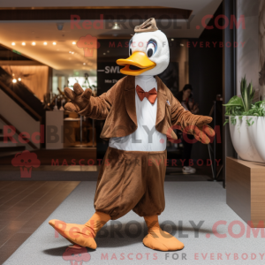 Mascot karakter van een...