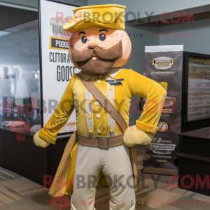 Figura de máscara de um...