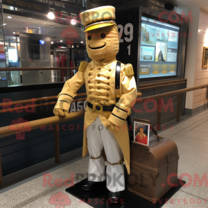 Mascot character of a Gold...