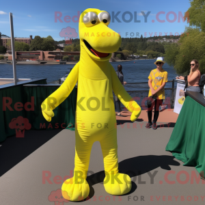 Personnage mascotte d un...