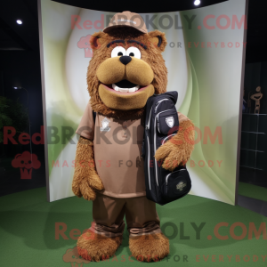 Personnage mascotte d un...