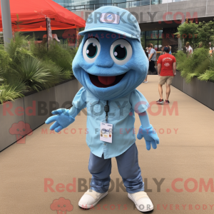 Mascot character of a Sky...