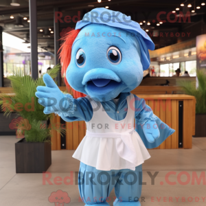 Personnage mascotte d un...