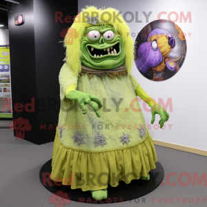 Mascottefiguur van een...