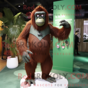 Mascot karakter van een...