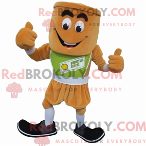 Mascot character of a Rust...