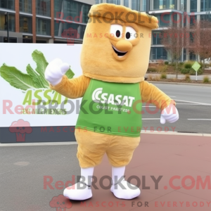 Mascot character of a Rust...