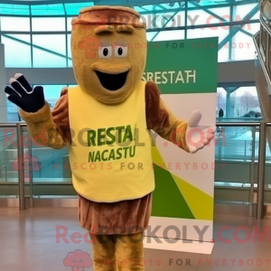 Personnage mascotte d une...