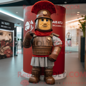 Maskot-karakter av en rust...