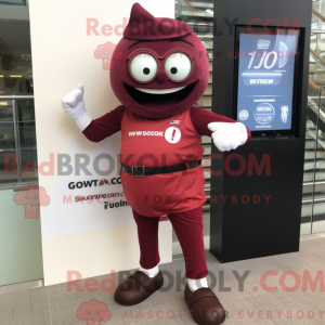 Mascottekarakter van een...