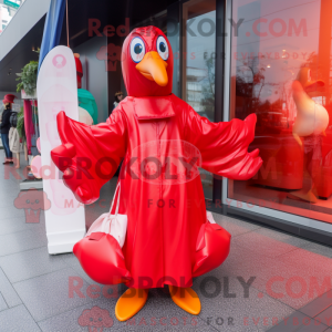 Personaggio mascotte Cigno...
