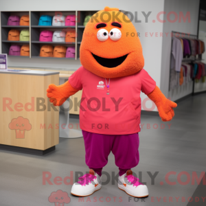 Mascot character of a...
