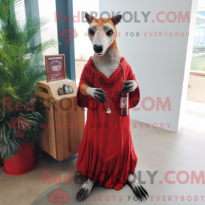 Mascottekarakter van een...