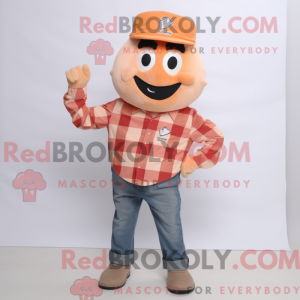 Mascottefiguur van een...