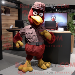 Personnage mascotte d une...