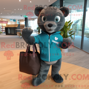 Mascot karakter van een...